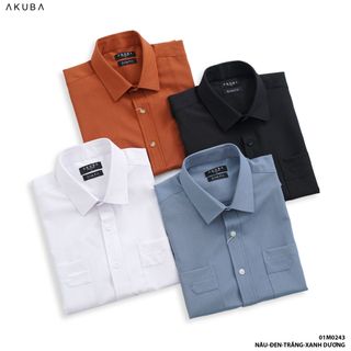 ÁO SƠ MI TAY NGẮN AKUBA 01M0243