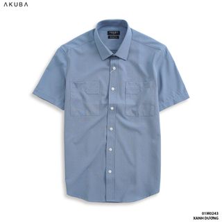 ÁO SƠ MI TAY NGẮN AKUBA 01M0243