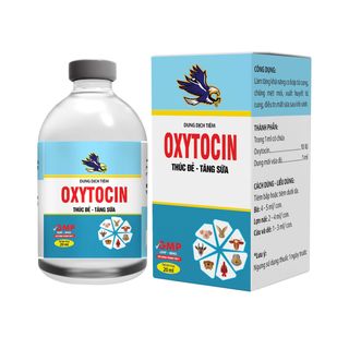 Thuốc Thú Y Oxytocin Châu Thành Dễ Đẻ, Kích Thích Co Bóp Tử Cung Cho Heo, Bò, Dê, Cừu chai 100ml giá sỉ