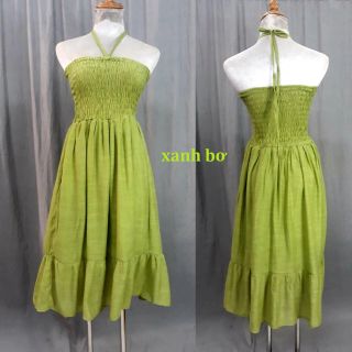 Đầm đuôi cá ngắn nhiêu màu