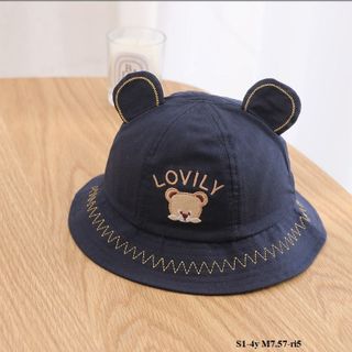 Mũ tròn gấu S1-4y M7.57-ri5