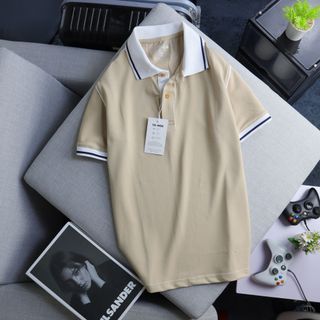 ÁO THUN POLO NAM POLY CÁ SẤU PHỐI VAI NHIỀU MÀU