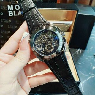 ĐỒNG HỒ BLVGARI TRUNG CẤP DÂY DA NAM