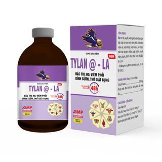 Thuốc Thú Y Tylan@ LA New Châu Thành Đặc Trị Ho, Viêm Phổi, Thở Giật Bụng Cho Heo, Bò, Dê, Cừu giá sỉ