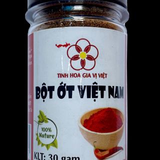 Bột ớt Việt Nam 30g- Tinh hoa gia vị Việt giá sỉ