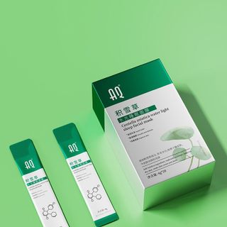 Mặt Nạ Thạch Ngủ Rau Má dưỡng ẩm , giúp loại bỏ tàn nhan , se khít lỗ chân lông (1hop/20goi)