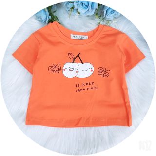 Áo thun bé gái,ao thun cotton bé gái
