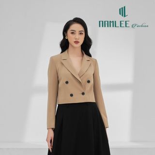 Bộ vest lửng chân váy chữ A