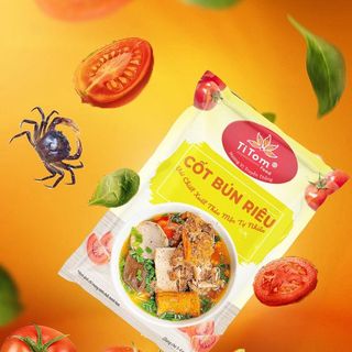 Cốt bún riêu Titom 55g - Gia vị nấu bún riêu ngon