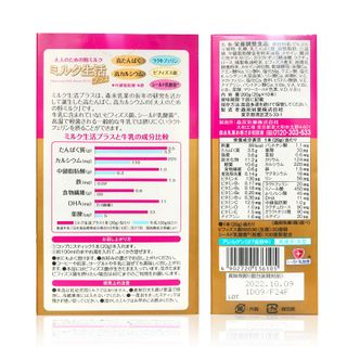 Sữa Morinaga Nutritional Milk Powder PLUS Dạng Hộp 10 gói x 20g Dinh Dưỡng Tăng Cường Sức Khỏe Người Lớn Dễ Uống