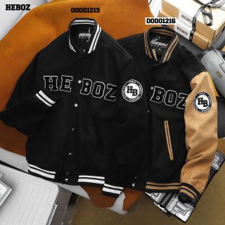 áo khoác da lộn bomber nam thêu cực đẹp giá sỉ