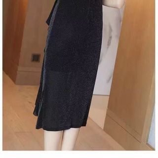 ĐẦM BODY PHỐI BÈO KÈM PHỤ KIỆN CAO CẤP