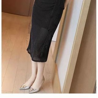 ĐẦM BODY PHỐI BÈO KÈM PHỤ KIỆN CAO CẤP