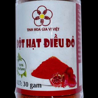 Bột điều đỏ 30g - Tinh hoa gia vị việt giá sỉ