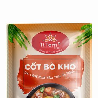 Cốt bò kho Titom 55g - Gia vị nấu bò kho ngon