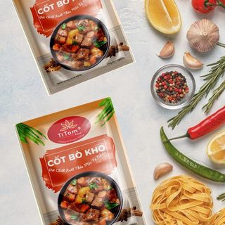 Cốt bò kho Titom 55g - Gia vị nấu bò kho ngon
