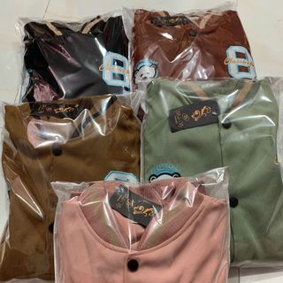 ÁO KHOÁC DA LỘN BOMBER NỮ NÚT BẤM thÊU HÌNH 8S GẤU