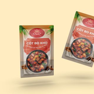 Cốt bò kho Titom 55g - Gia vị nấu bò kho ngon