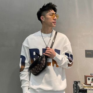 BIGSIZE - Áo sweater nam vải nỉ form bigsize 90kg - 120kg - REA