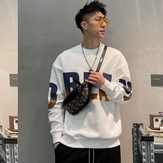 BIGSIZE - Áo sweater nam vải nỉ form bigsize 90kg - 120kg - REA