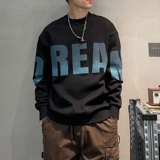 BIGSIZE - Áo sweater nam vải nỉ form bigsize 90kg - 120kg - REA