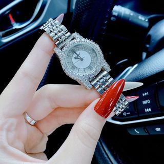 Đồng hồ nữ cao cấp CHOPARDD L’HEURE DU DIAMOND STEEL
