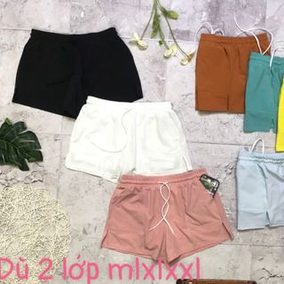 Quần Đùi Nữ 2 Lớp Chất Đồ Thể Thao Siêu Đẹp Giá Sỉ, Hàng Chuẩn Đẹp