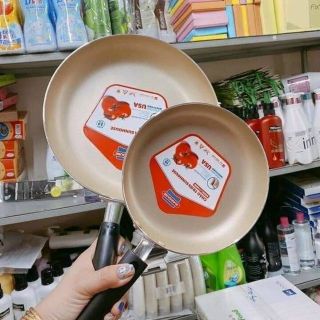 Set 2 chảo chống dính Sunhouse 18 cm và 24 cm (18cm và 24cm)