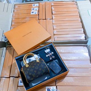 Túi xách LVv TRỐNG sz18 - 3in1 , Fullbox, hàng super , Có logo, mã cod