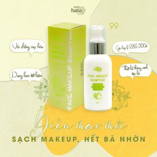 TẨY TRANG MẶT RIORI FACE MAKEUP REMOVER