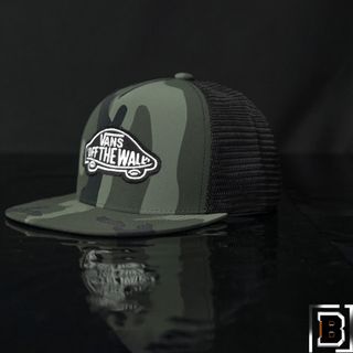Mũ Van Camo Phối Lưới Snapback