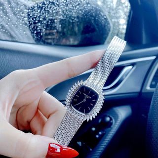 Đồng hồ nữ cao cấp PATEKKK PHILIPPE SATINE MẶT KHẢM TRAI về lại