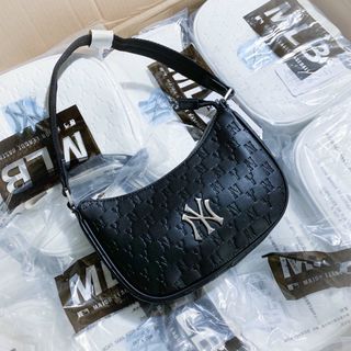 Túi xách MLBb KẸP NÁCH sz25 , K hộp, có bọc seal ,Hàng Like auth, có logo mã cod