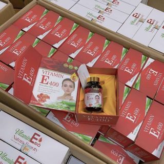 Vitamin E Đỏ Lô Hội Hàm Lượng 400 Lọ Thủy Tinh