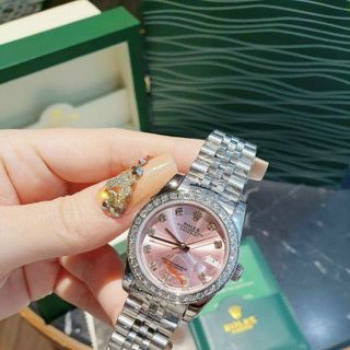 ĐỒNG HỒ ROLLEX COUPLE CƠ VIỀN ĐÁ