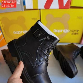 Giày boots trẻ em chất da mềm S3276 giá sỉ