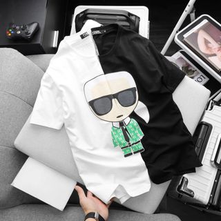 Áo thun cotton cổ tròn nam, áo thun nam, chất cotton 4c cao cấp xịn , đường may tỉ mỉ, hàng xịn chất lượng size từ 55kg - 85kg