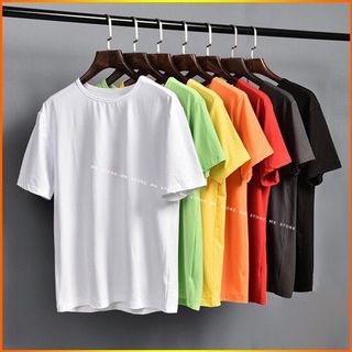 ÁO Thun Trơn Unisex (S-M-L) ÁO Ngắn Tay Nam Nữ Nhiều Màu Hot Nhất Mùa Hè,form đẹp, Vải Mềm,Thoáng Mát (TT01)