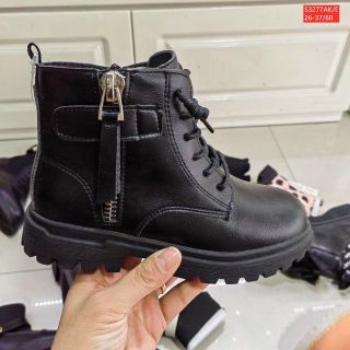 Giày boots trẻ em chất da mềm đế chống trượt S3277