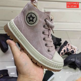 Giày boots trẻ em chất da mềm đế chống trượt S3277
