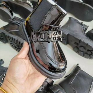 giày boots trẻ em chất da mềm S3275