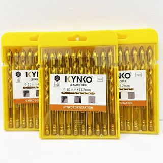 MŨI KHOAN KÍNH - GẠCH MEN 4 CẠNH, CHÂN LỤC GIÁC KYNKO MKKGM-10117 (VỈ 10 CHIẾC)