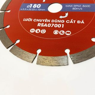 LƯỠI CẮT GẠCH - ĐÁ RSA07001 chuyên cắt gạch, đá, bê tông chất lượng cao hàng công ty