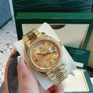 ĐỒNG HỒ ROLLEX DAY-DATE II GOLD SIÊU CẤP