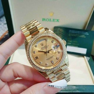 ĐỒNG HỒ ROLLEX DAY-DATE II GOLD SIÊU CẤP