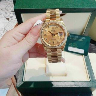 ĐỒNG HỒ ROLLEX DAY-DATE II GOLD SIÊU CẤP