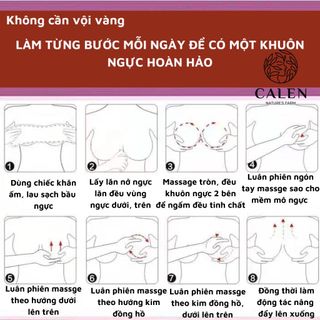 Tinh dầu massage nở ngực hiệu quả cho nữ CALEN
