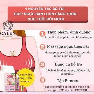 Tinh dầu massage nở ngực hiệu quả cho nữ CALEN