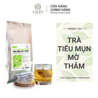 Trà hỗ trợ giảm mụn, uống sáng da, giảm thâm bịch 30 gói lọc Calen Hebal Tea - Calen Nature Farm giá sỉ