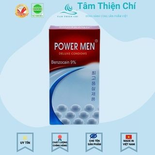 Bao cao su Powermen Ngọc trai hộp 12 cái giá sỉ